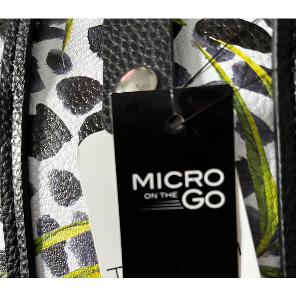 Tahari Micro On The Go NWT Palm Leopard Print Bag - Picture 6 of 9